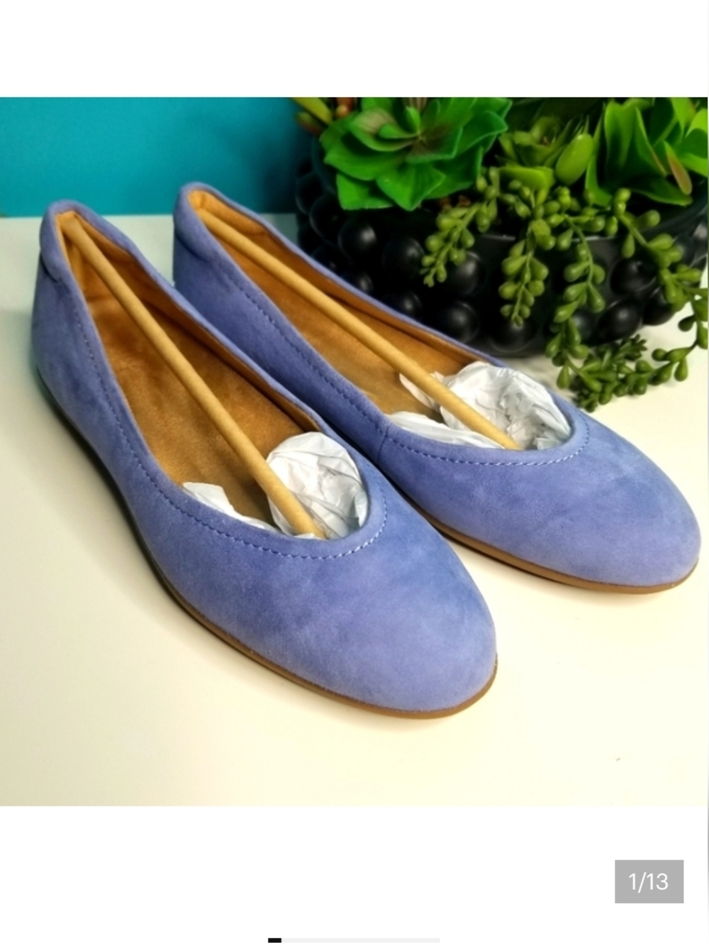 Naturalizer Vivienne Ballet Flat Violet Sky Lavender - Picture 13 of 13